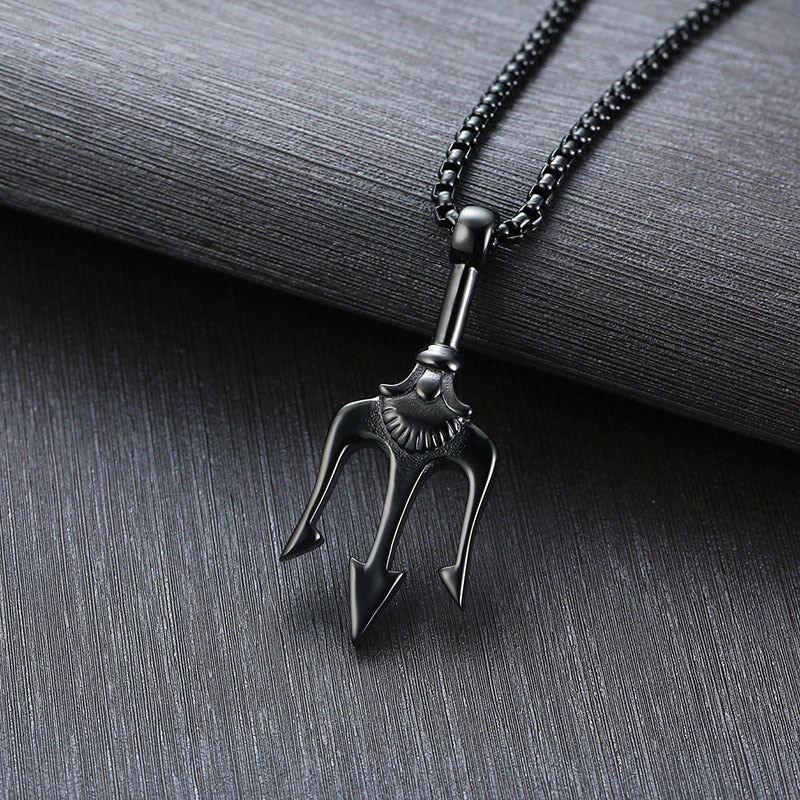 Neptune's trident necklace - Fashion Avenue